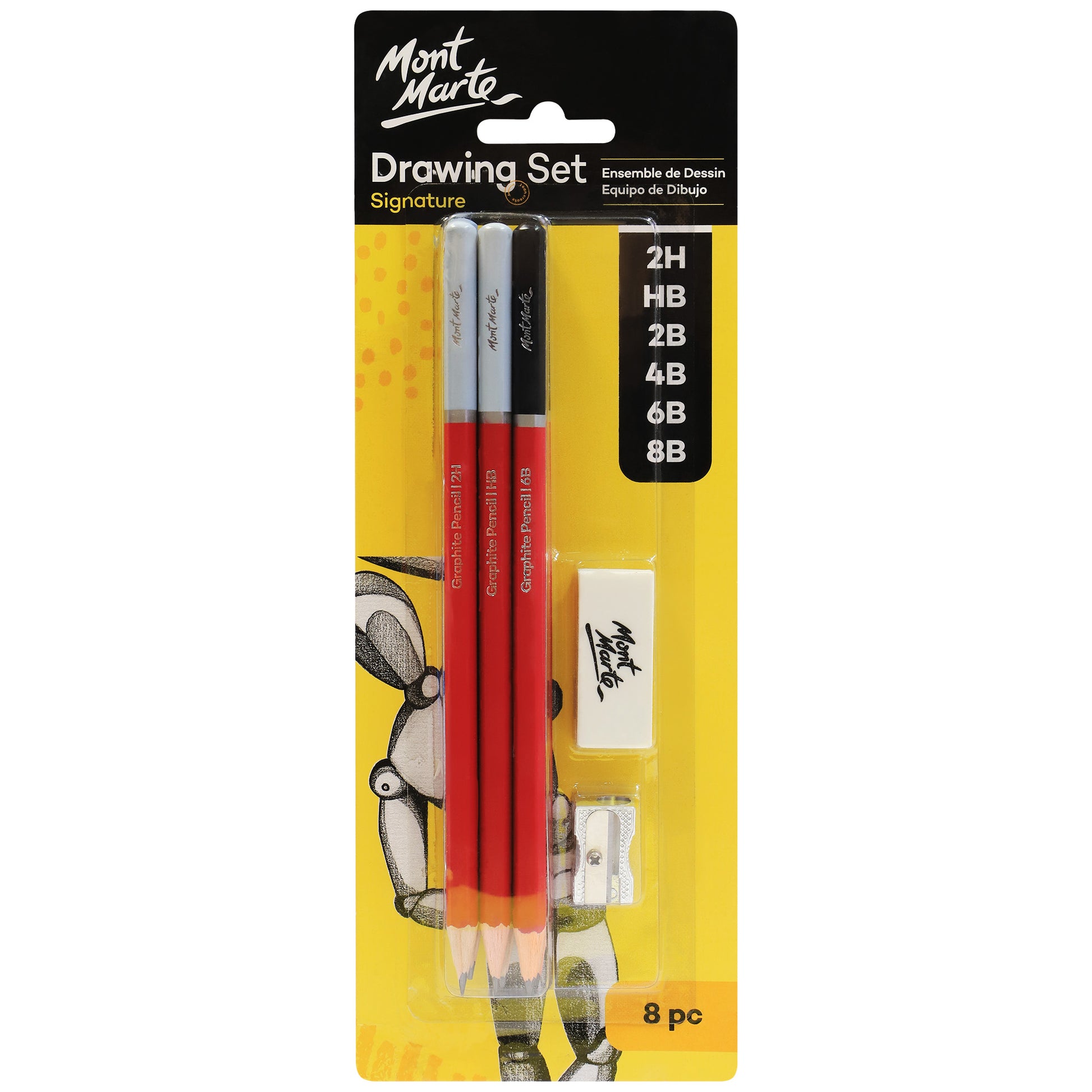 Drawing Set 8pc image 0