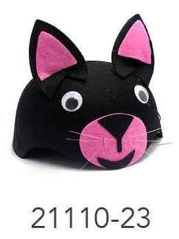 Animal Hat (S) (Black cat) image 0