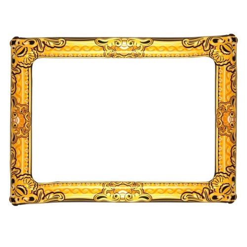INFLATABLE GOLD FRAME 60CM image 0