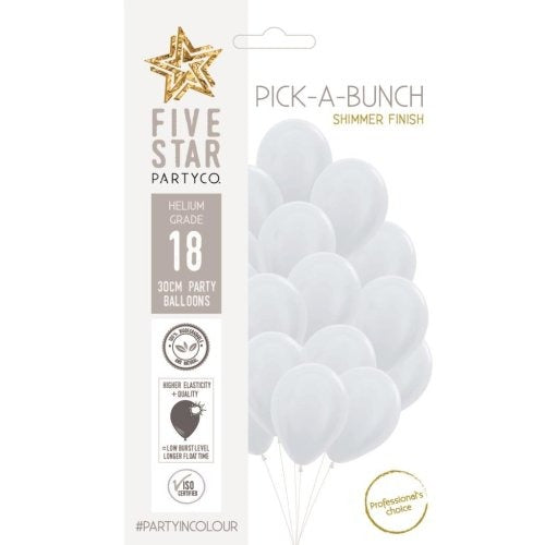 Sempertex 30cm Satin White P18