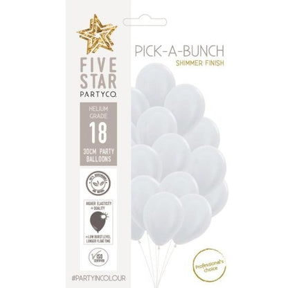 Sempertex 30cm Satin White P18