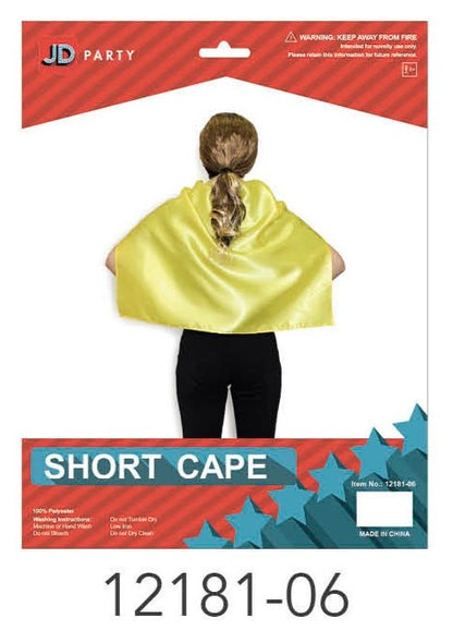 Short Cape (Yellow) image 0
