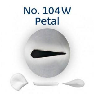 Piping Tip Petal 104W image 0