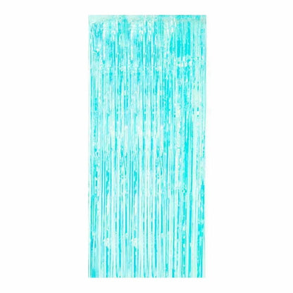 Iridescent Blue Door Curtain 1m x 2m image 0
