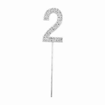Silver Cake Topper - 2 image 0