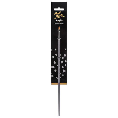 Artist Brush Taklon Flat Long 2 image 0