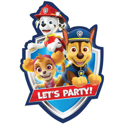 8 Paw Patrol Adventures Postcard Invitations image 0