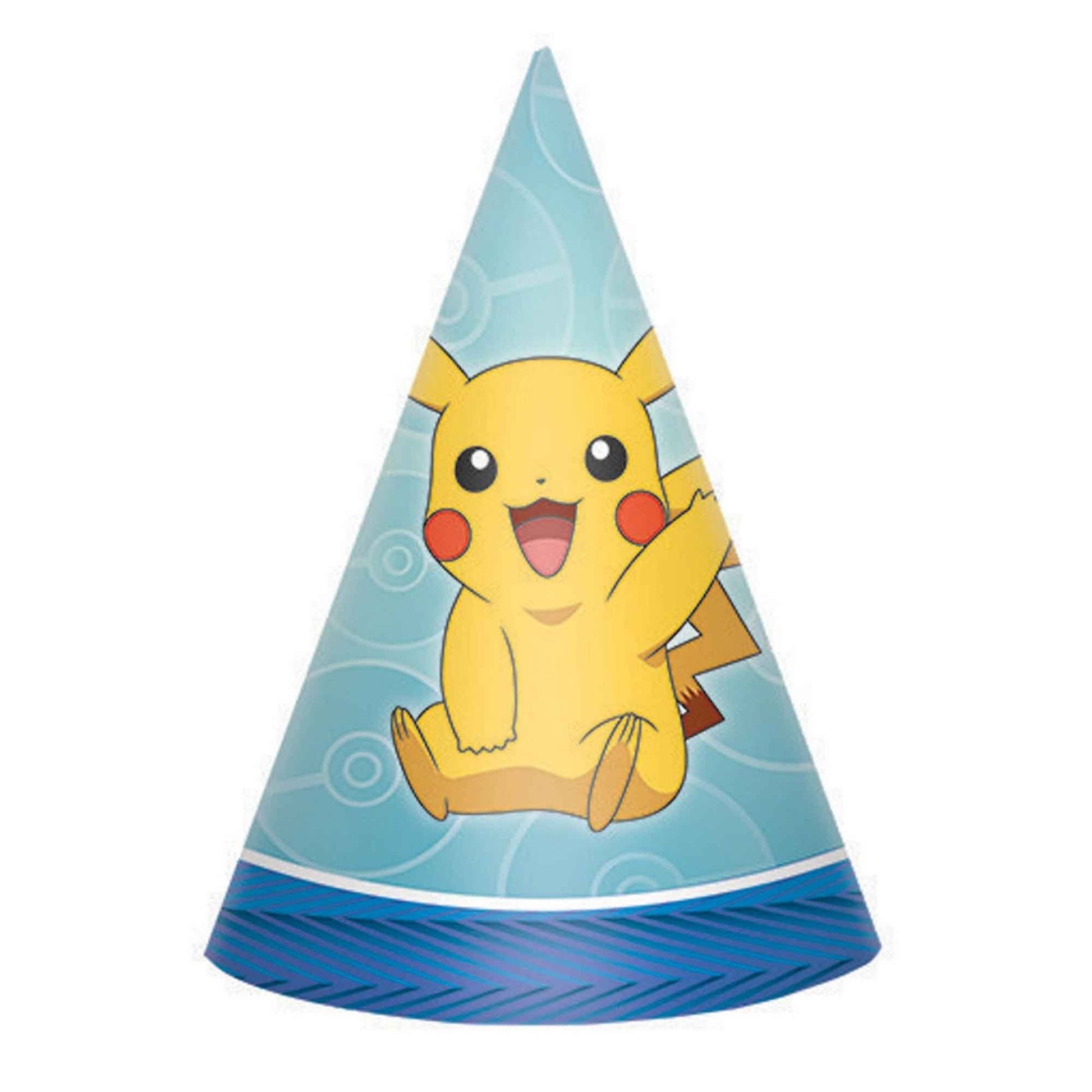 8 PokÃ©mon Core Paper Cone Hat image 0