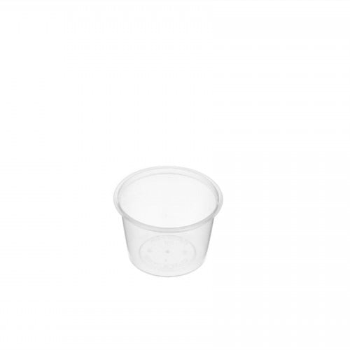50pk 100ml Round Sauce Container image 0