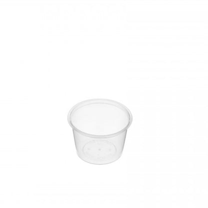 50pk 100ml Round Sauce Container image 0