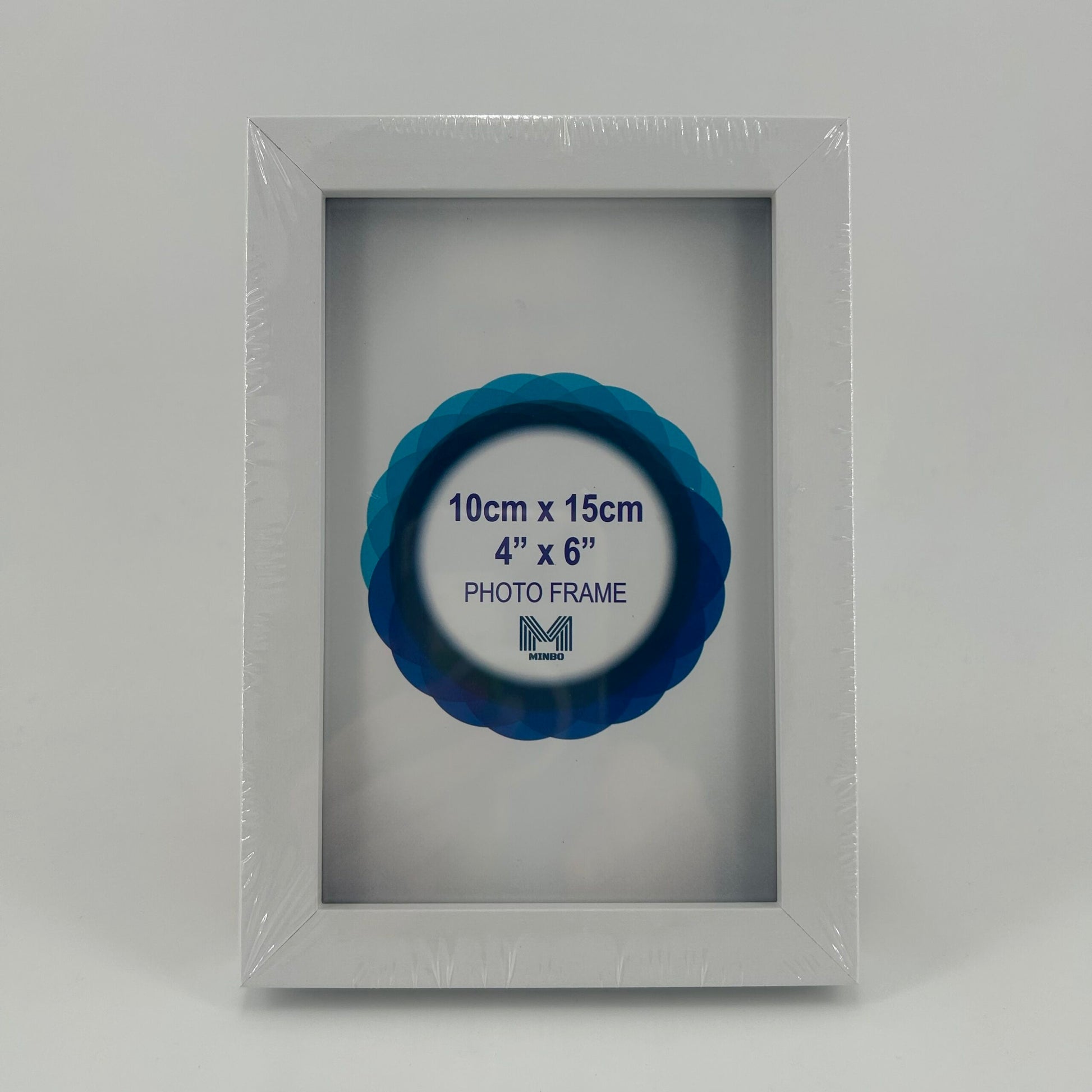 Super 4x6 Inch White Photo Frame image 0