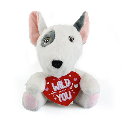 Wild About You Bull Terrier Plushie 25cm image 0