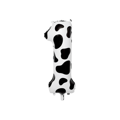 34" NUMERAL FOIL BALLOON - COW #1