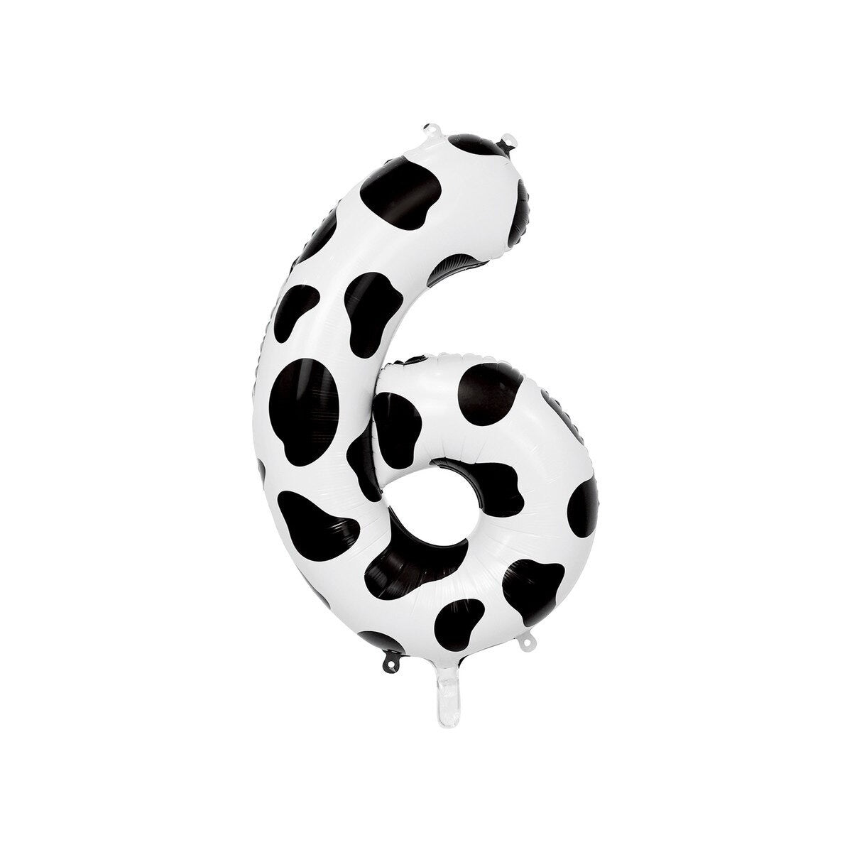 34" NUMERAL FOIL BALLOON - COW #6