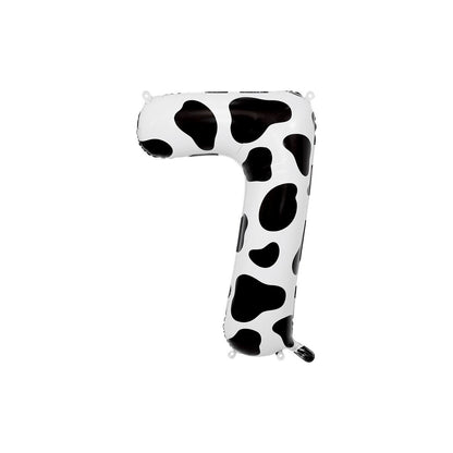 34" NUMERAL FOIL BALLOON - COW #7