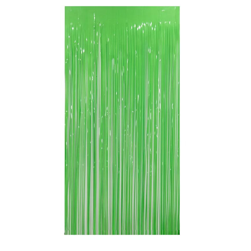 Green Door Curtain 1m x 2m image 0