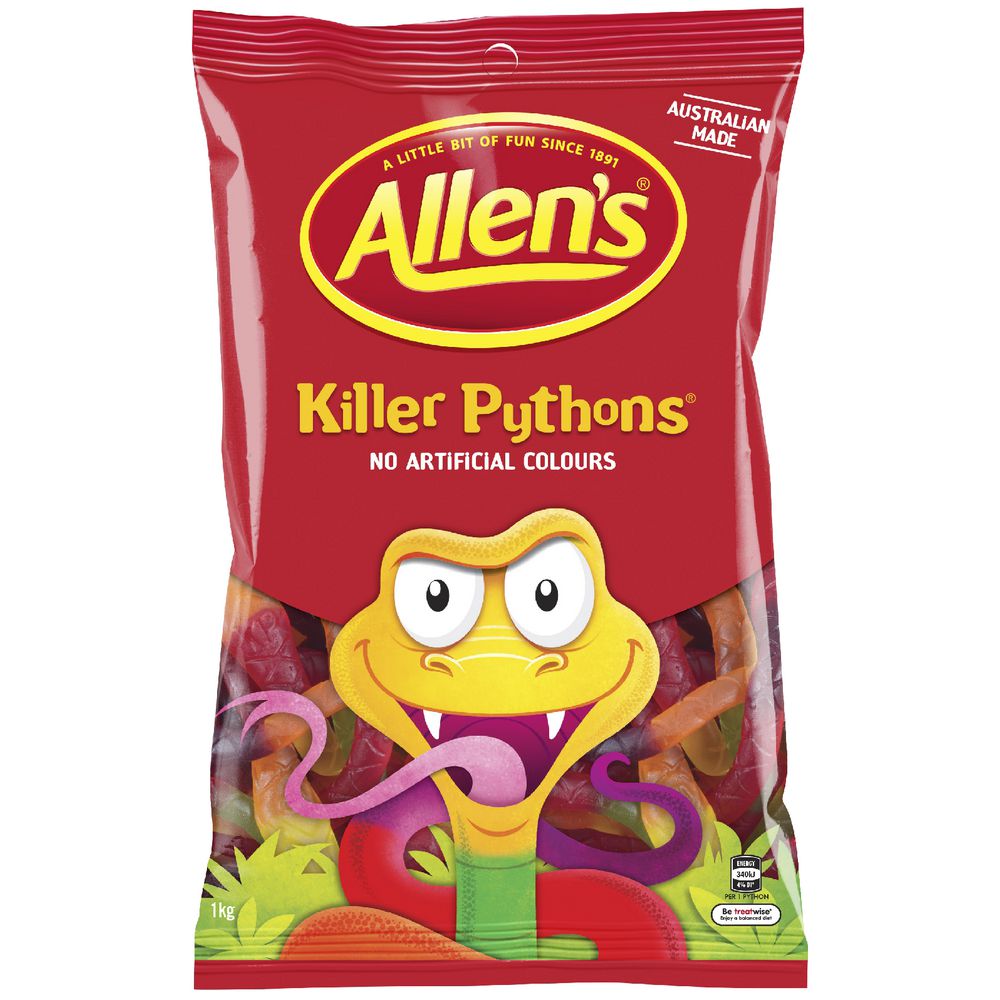 Allens Killer Pythons 1KG image 0