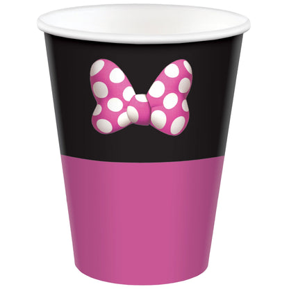 8 Minnie Mouse Forever 9oz/266ml Paper Cups image 0
