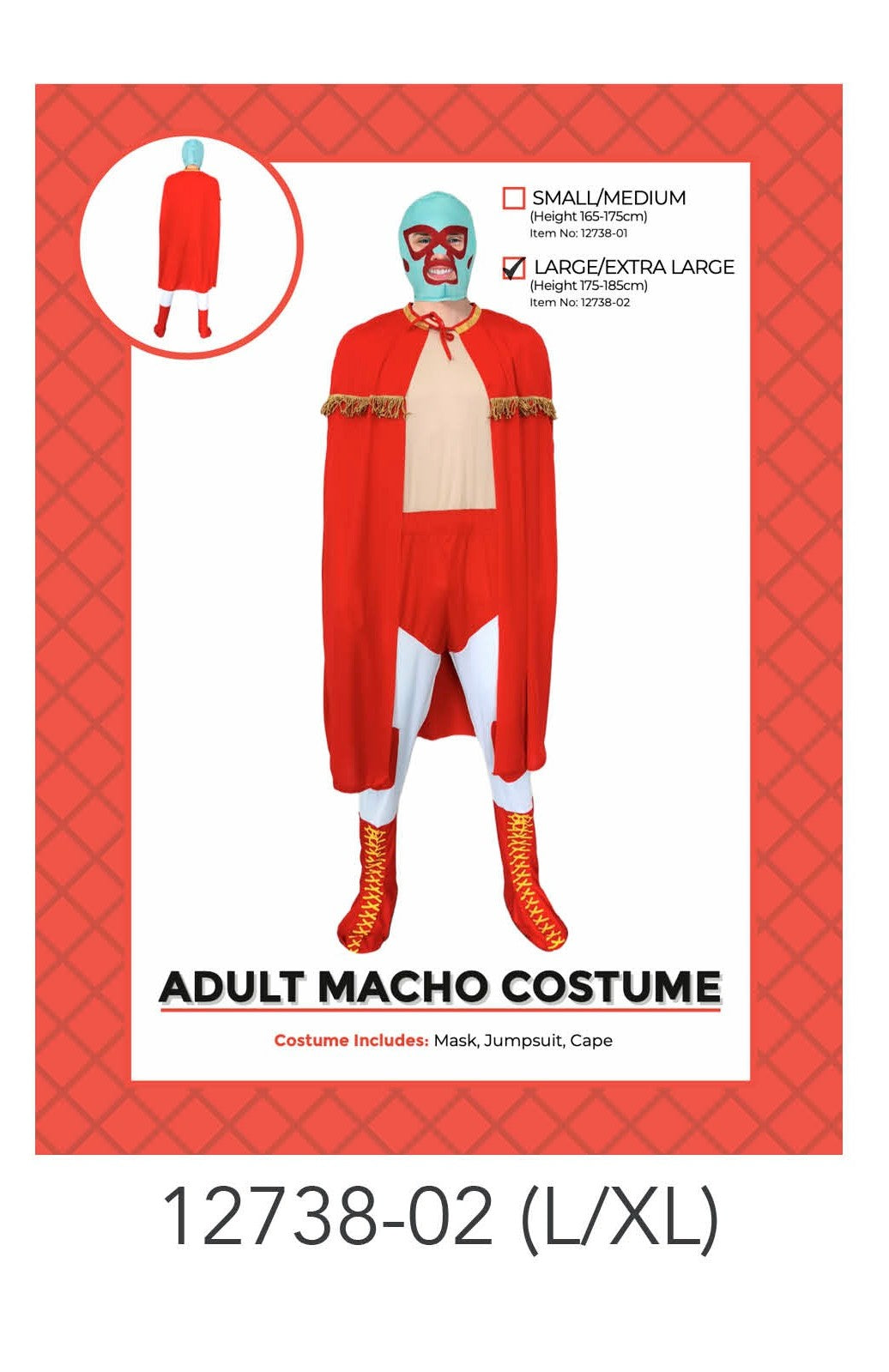 Adult Macho Costume L/XL image 0