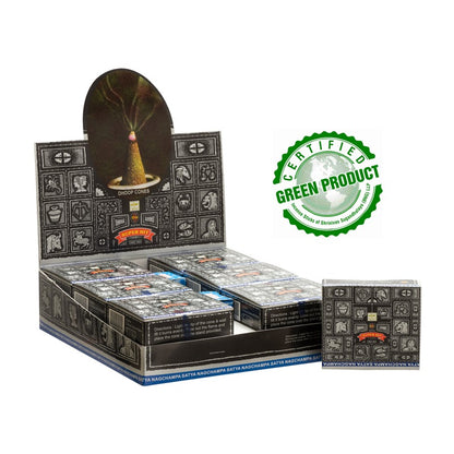 Satya Super Hit Dhoop Cones Pkg (Pack of 12) 12 Cones per box image 0