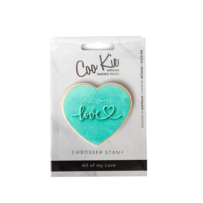 COO KIE Embosser Stamp - ALL OF MY LOVE image 0