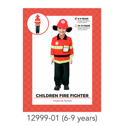 Children Fire Fighter Costume 6-9 years image 0