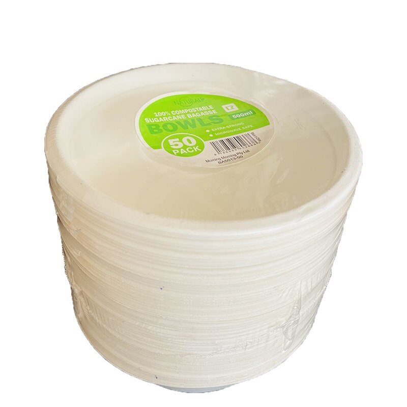 Sugarcane 500ml Bowl 50pk image 0