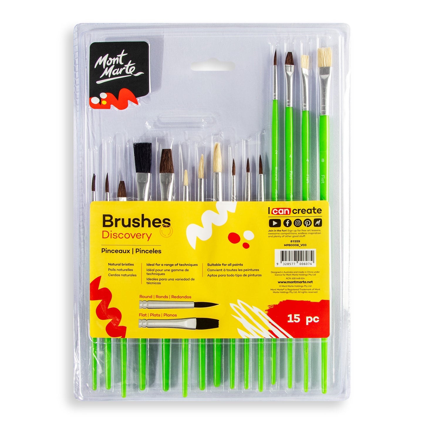 Brushes 15pc image 0