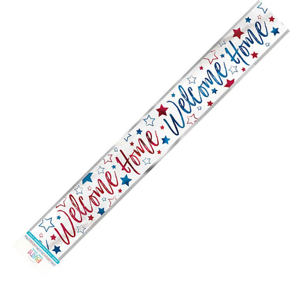 WELCOME HOME FOIL BANNER image 0