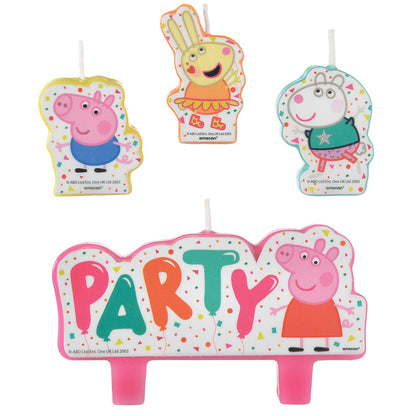 Peppa Pig Confetti Party Candle Set image 0