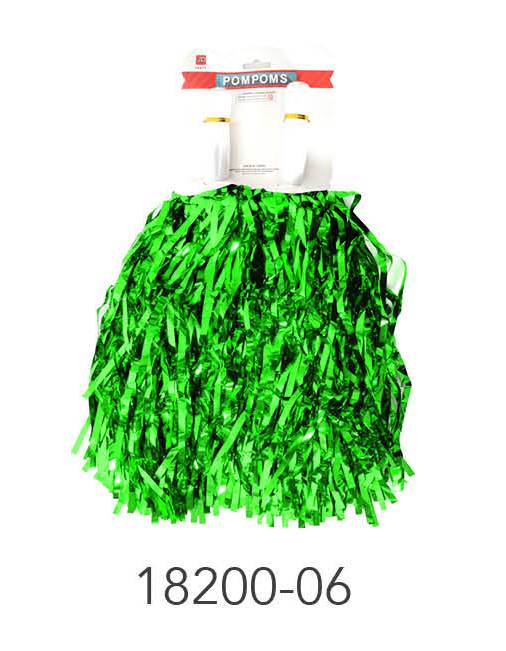 Metallic Pom Pom (Green) image 0