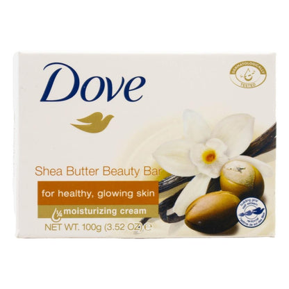 DOVE 90g BEAUTY CREAM SOAP BAR SHEA BUTTER