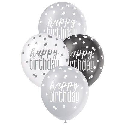 Glitz Black 18 Foil Confetti 14g