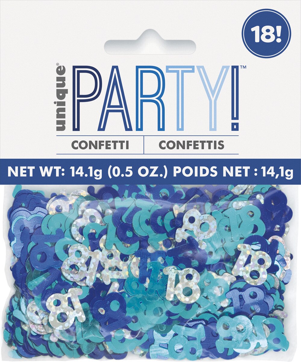 Glitz Blue 18 Confetti 14 Grams