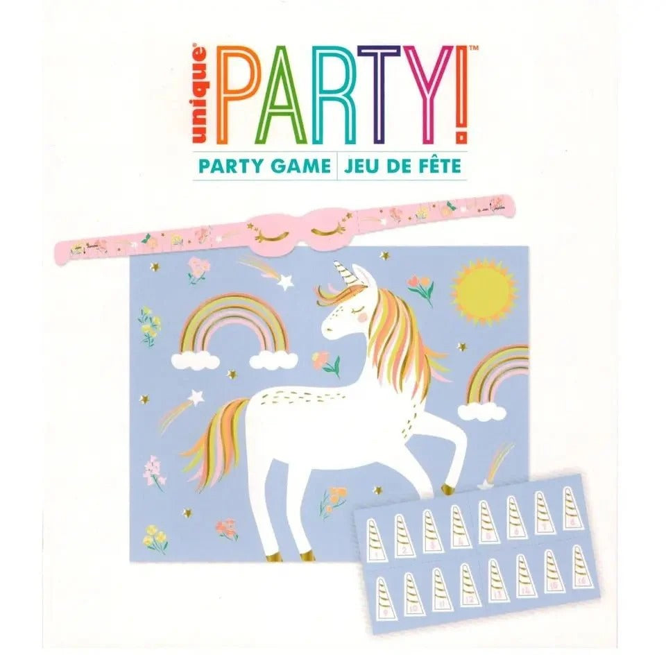 Dainty Unicorn Blindfold Party Game for 16