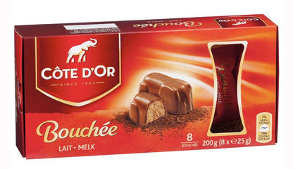 Cadbury Cote D’Or Bouchee Milk Chocolate 8 pack 200g