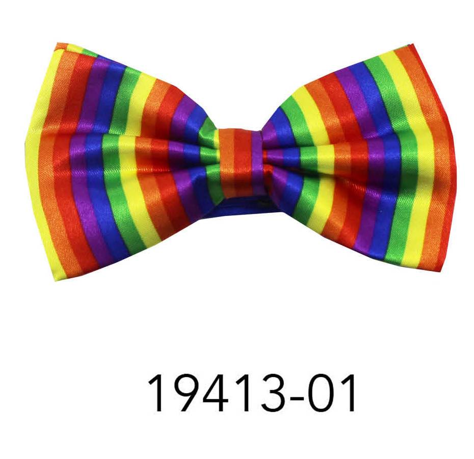 Rainbow Bow Tie (Vertical Stripe) image 0
