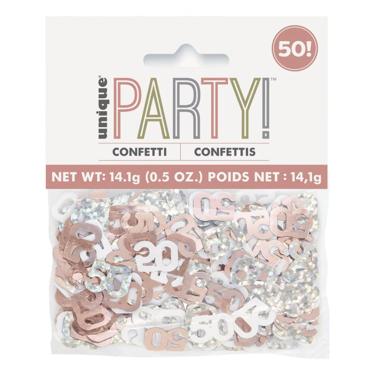 Glitz Rose Gold 50 Fl Confetti 150Ml