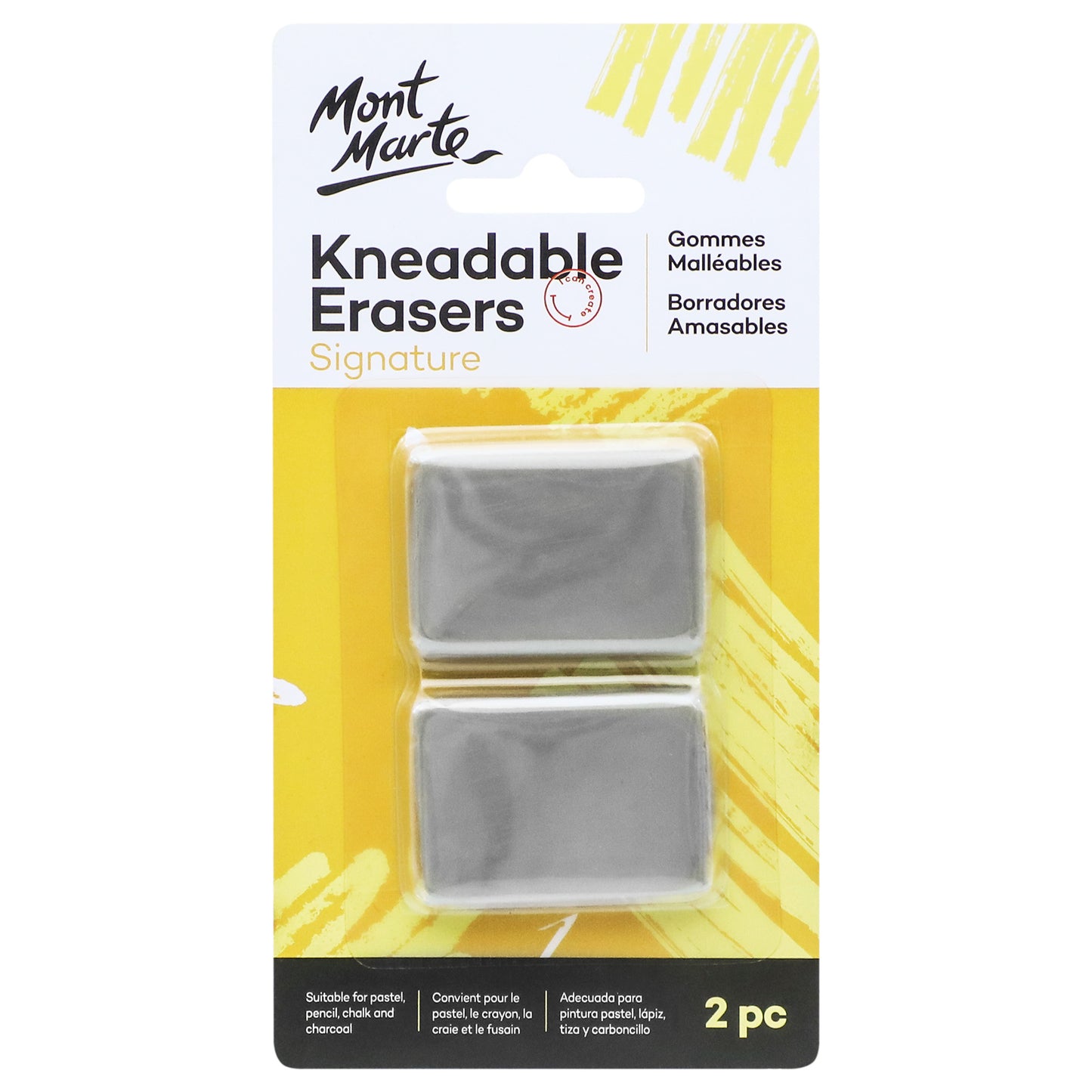 Kneadable Erasers 2pc image 0