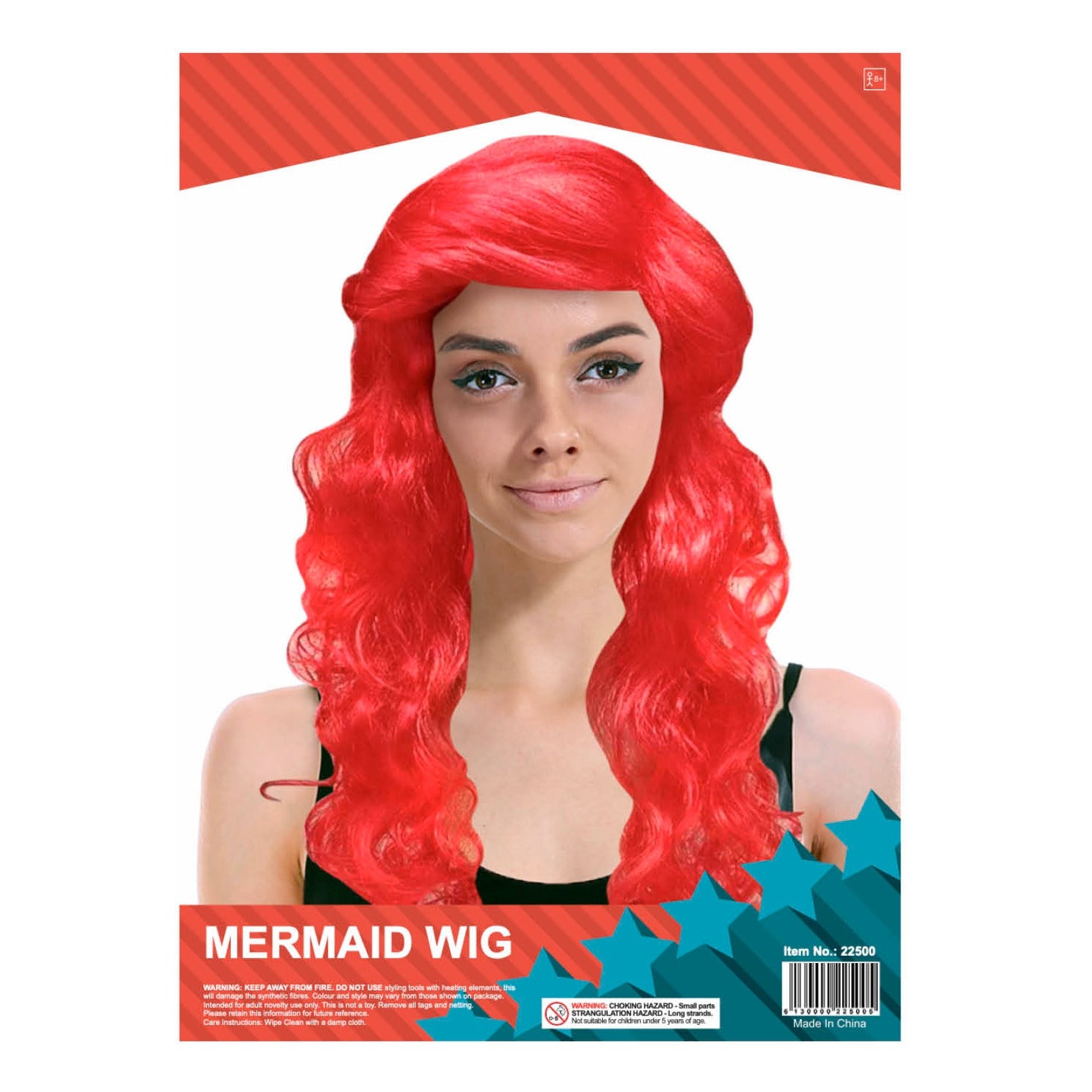 Red Mermaid Wig image 0