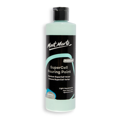 SuperCell Pouring Paint 240ml -Light Aquamarine image 0