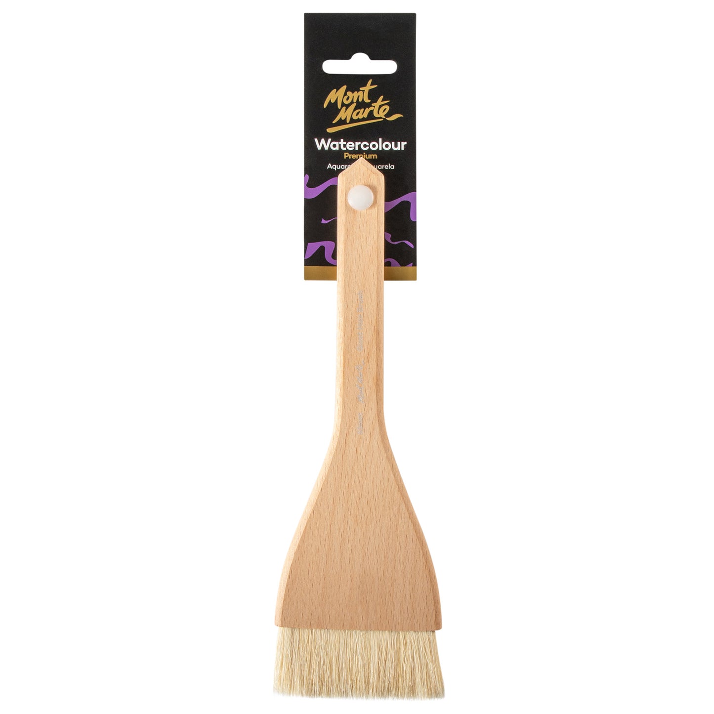 Goat Hair Beech Hake Brush - 65mm image 0