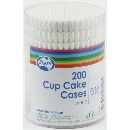 CUPCAKE CASES 200 WHITE image 0