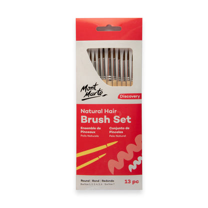 Natural Hair Round Brush Set 13pc image 0