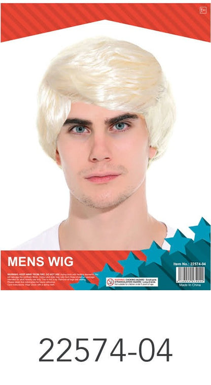 Men's Short Wig (Blonde) image 0