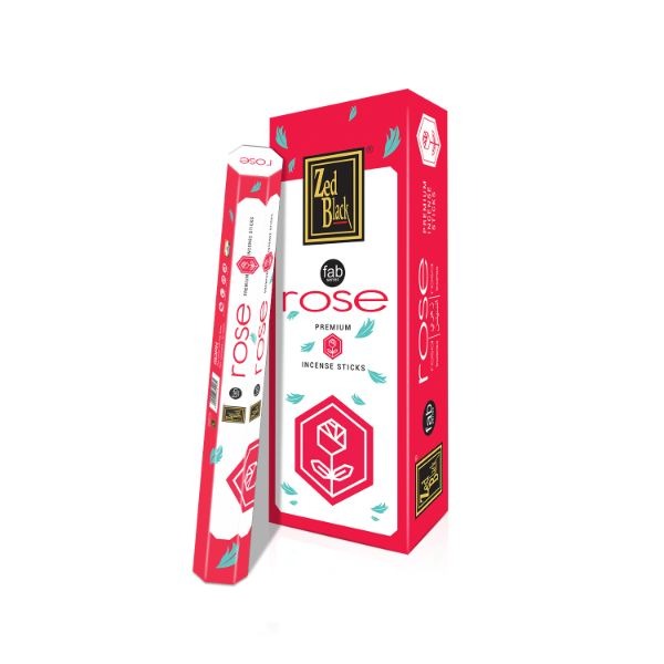 Zed Black Fab Rose Hexa 20 Sticks image 0