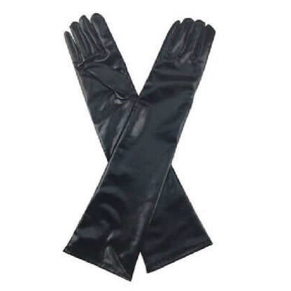 Metallic Glove (Long) (Black) image 0
