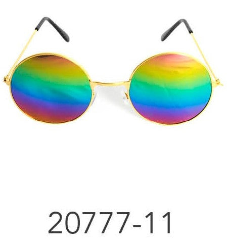 Party Glasses Hippie (L) (Rainbow) image 0