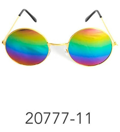 Party Glasses Hippie (L) (Rainbow) image 0