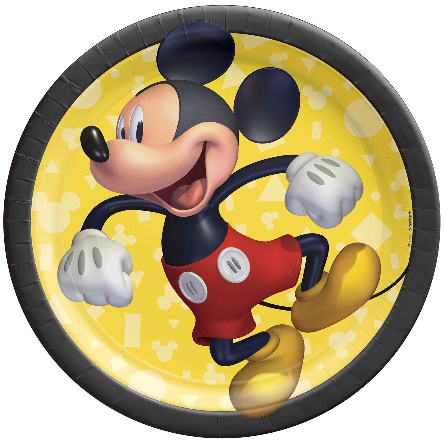 Mickey Mouse Forever 17cm Paper Plates 8pk